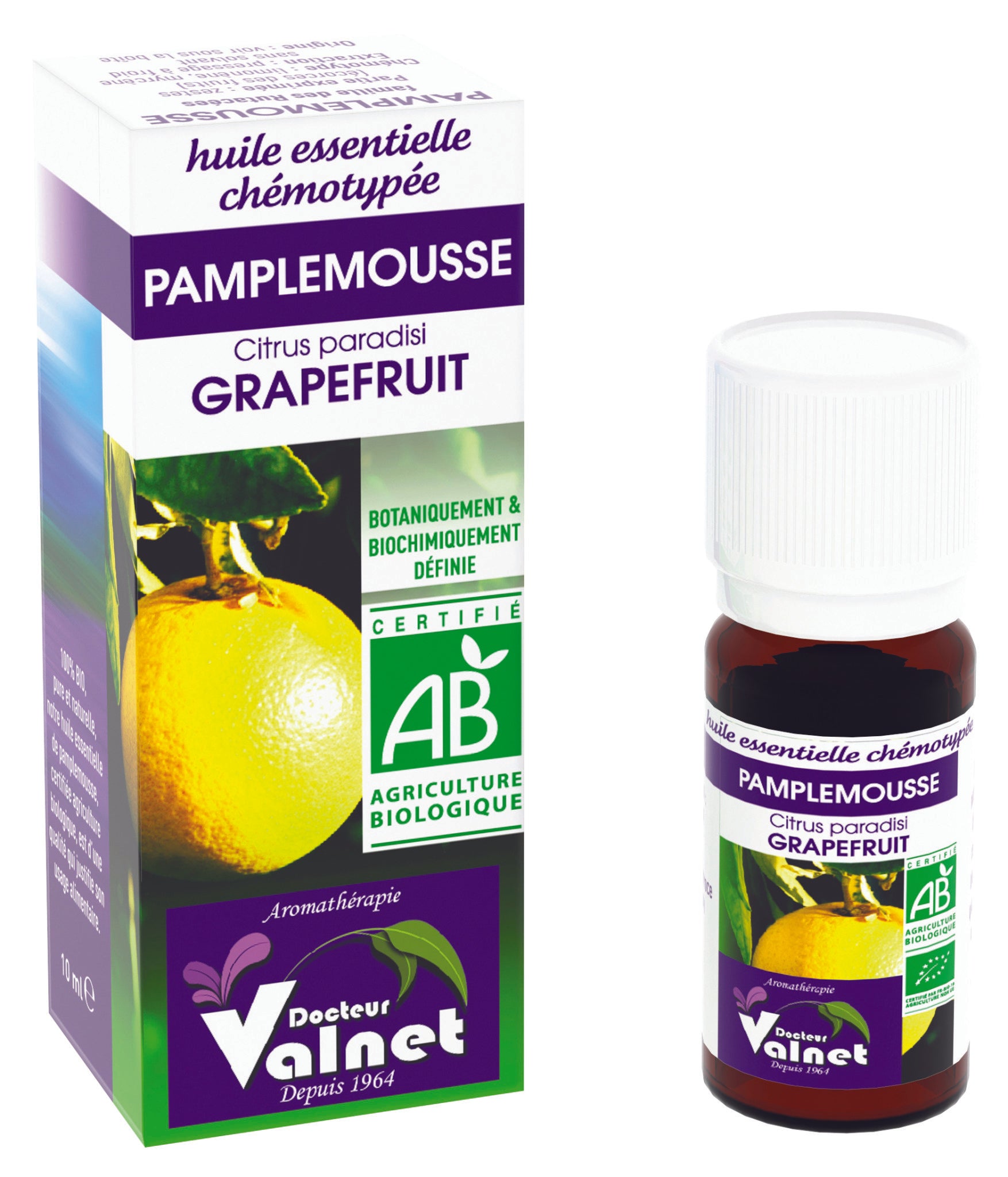 Huile essentielle PAMPLEMOUSSE BIO Dr Valnet