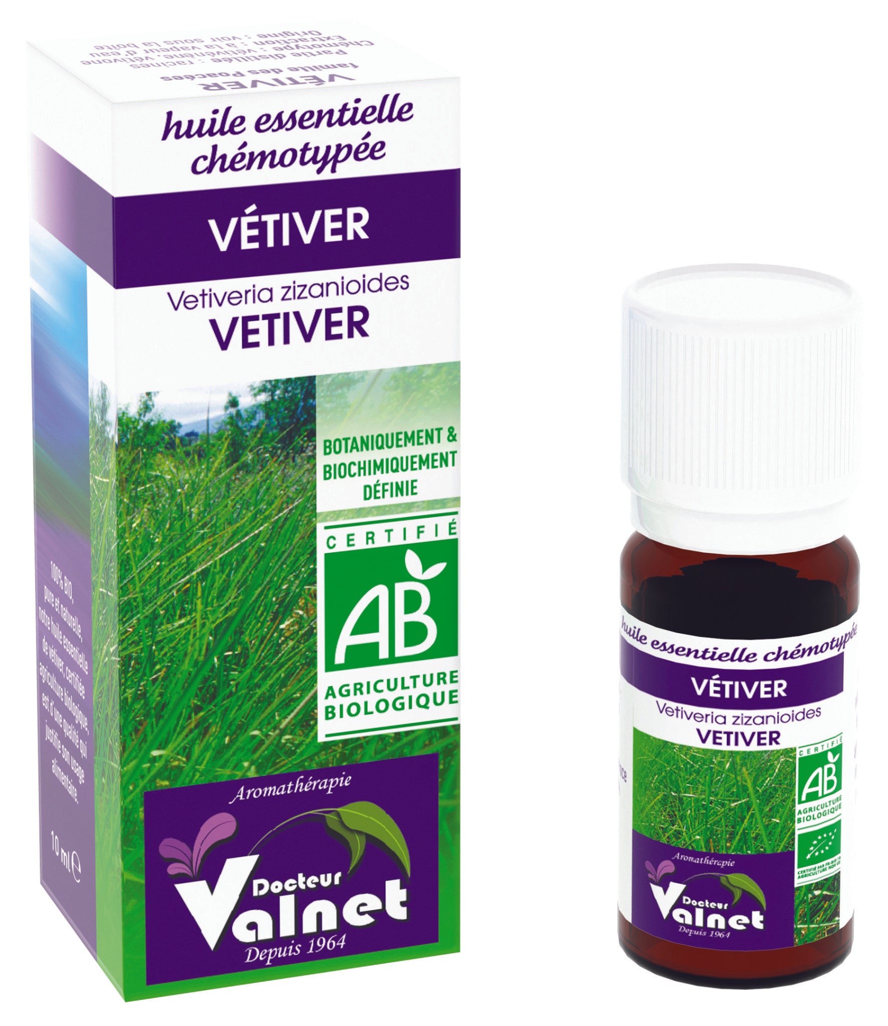 Huile essentielle Vétiver BIO