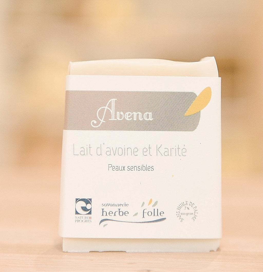 Savon Avena - Lait d'Avoine & Karité BIO