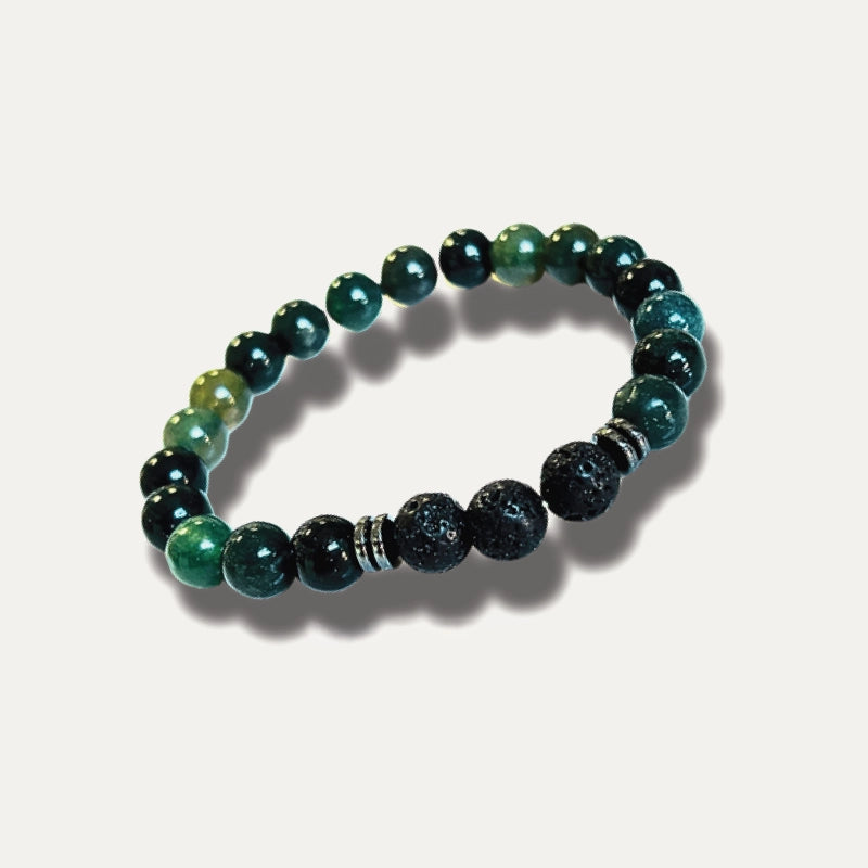 Bracelets de pierres naturelle et pierres de lave