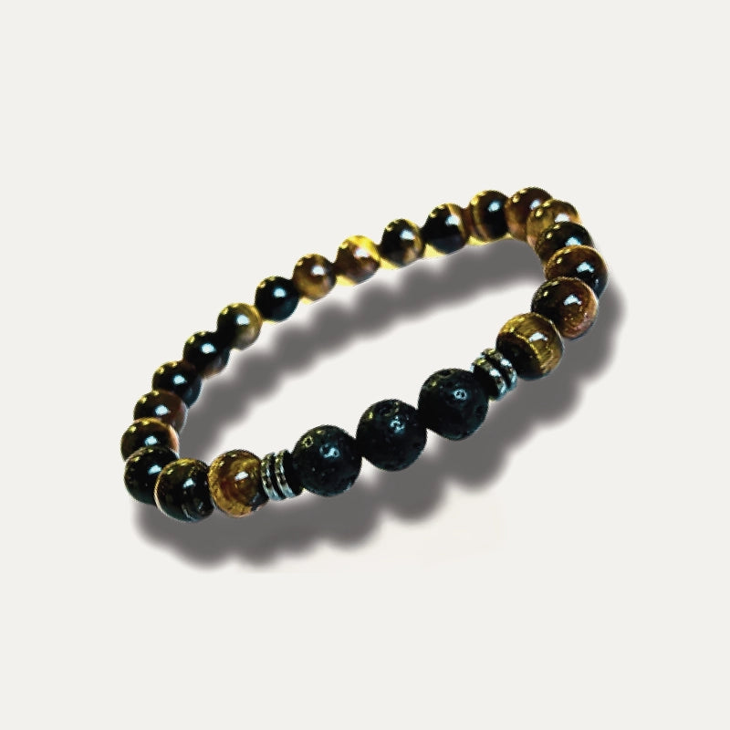 Bracelets de pierres naturelle et pierres de lave
