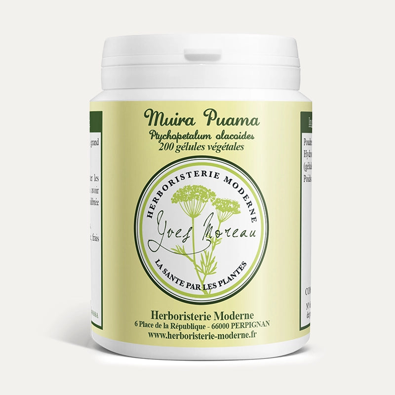Muira Puama (Bois Bandé) (Gélules)