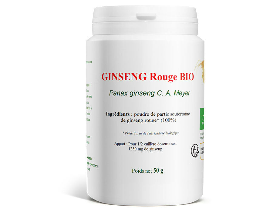 Ginseng Rouge Panax BIO (Poudre)