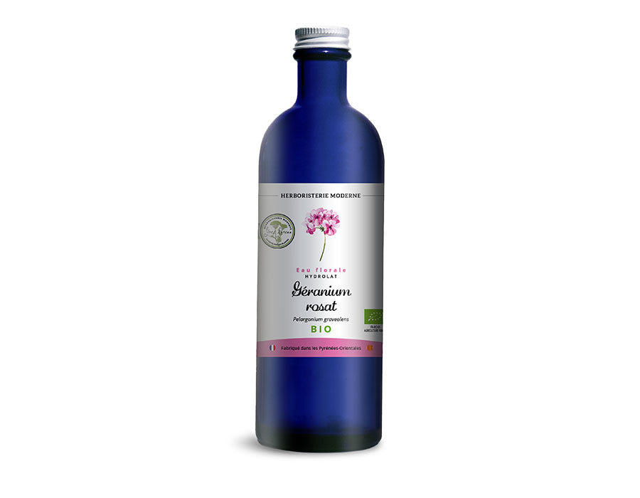 Hydrolat - Eau Florale - Géranium rosat BIO