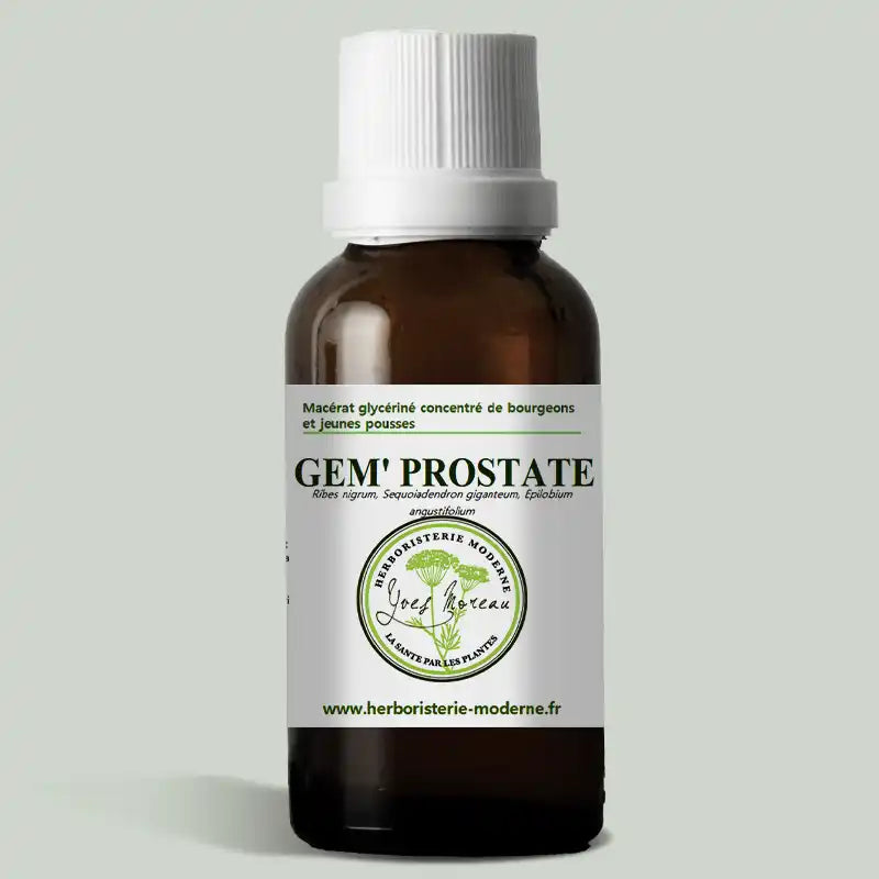 Macérât glycériné concentré de bourgeons Gem Prostate BIO