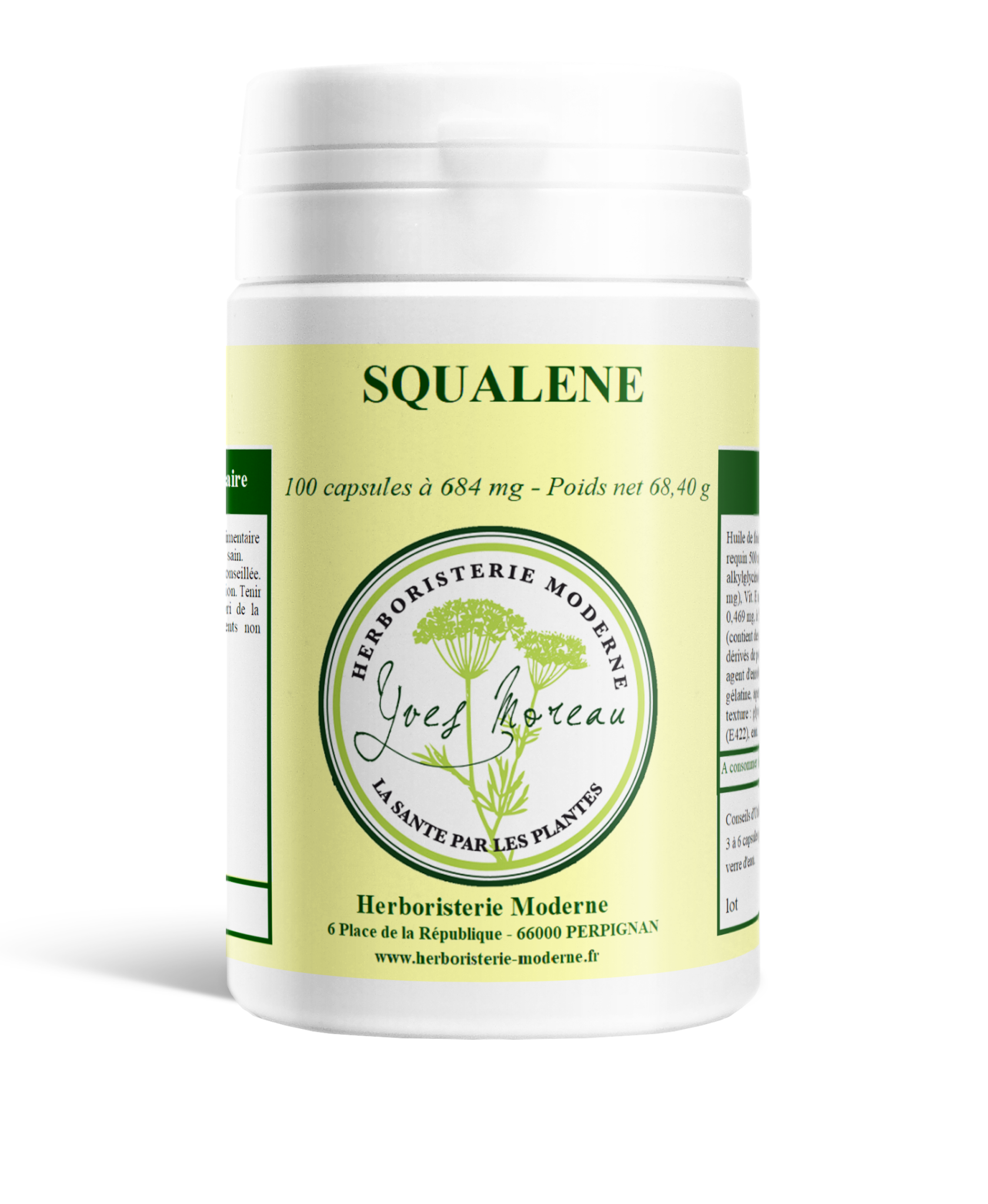 Huile de Sqalene de Requin (Capsules)