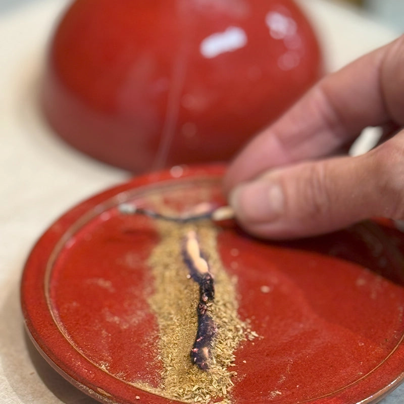 Coffret cadeau Éisala - Lampe (Diffuseur Brûleur ) et poudre de Cade