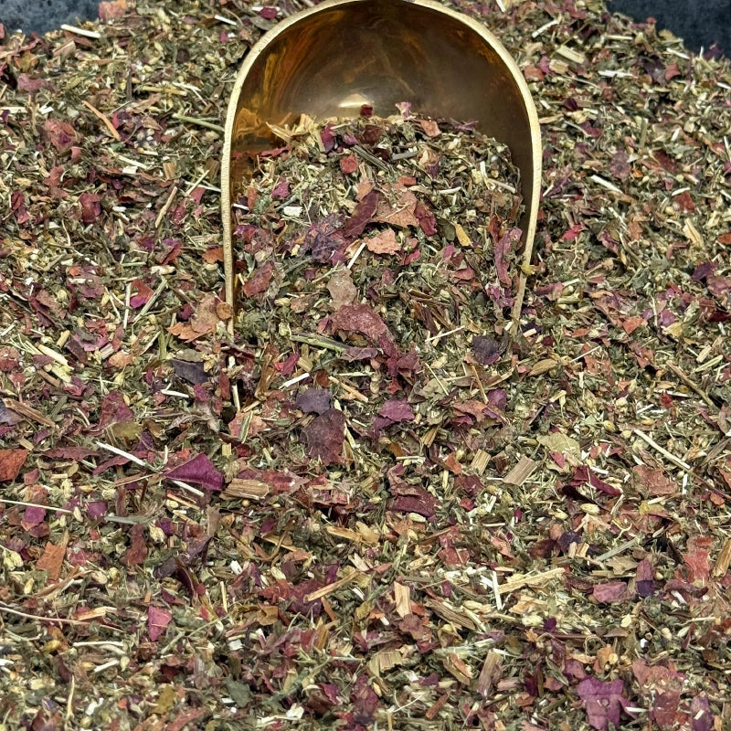 Tisane Circulation - Jambes Légères - Ortie blanche (plante) , Millefeuille (sommités fleuries) , Vigne rouge (feuilles)