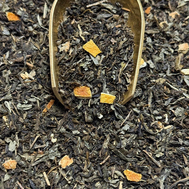 Earl Grey Bergamote agrumes - Thé vert Déthéiné