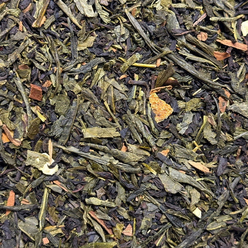 Thé vert et noir Orange Cannelle