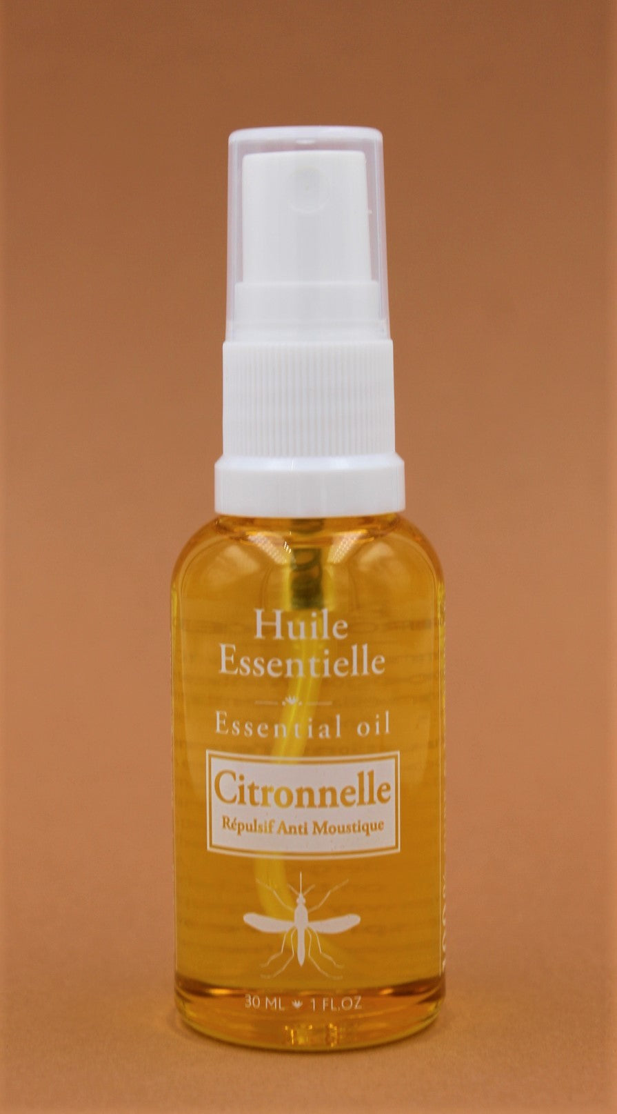 Huile essentielle en spray Citronnelle