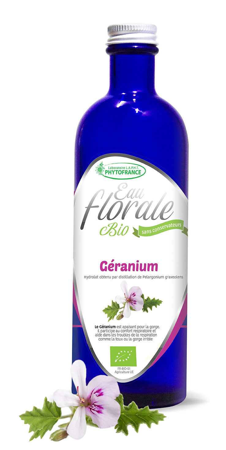 Eau florale Géranium BIO