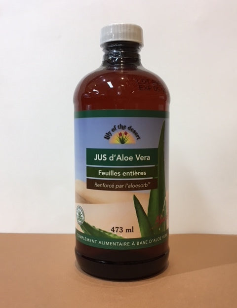 Jus d'Aloe vera 473 mL