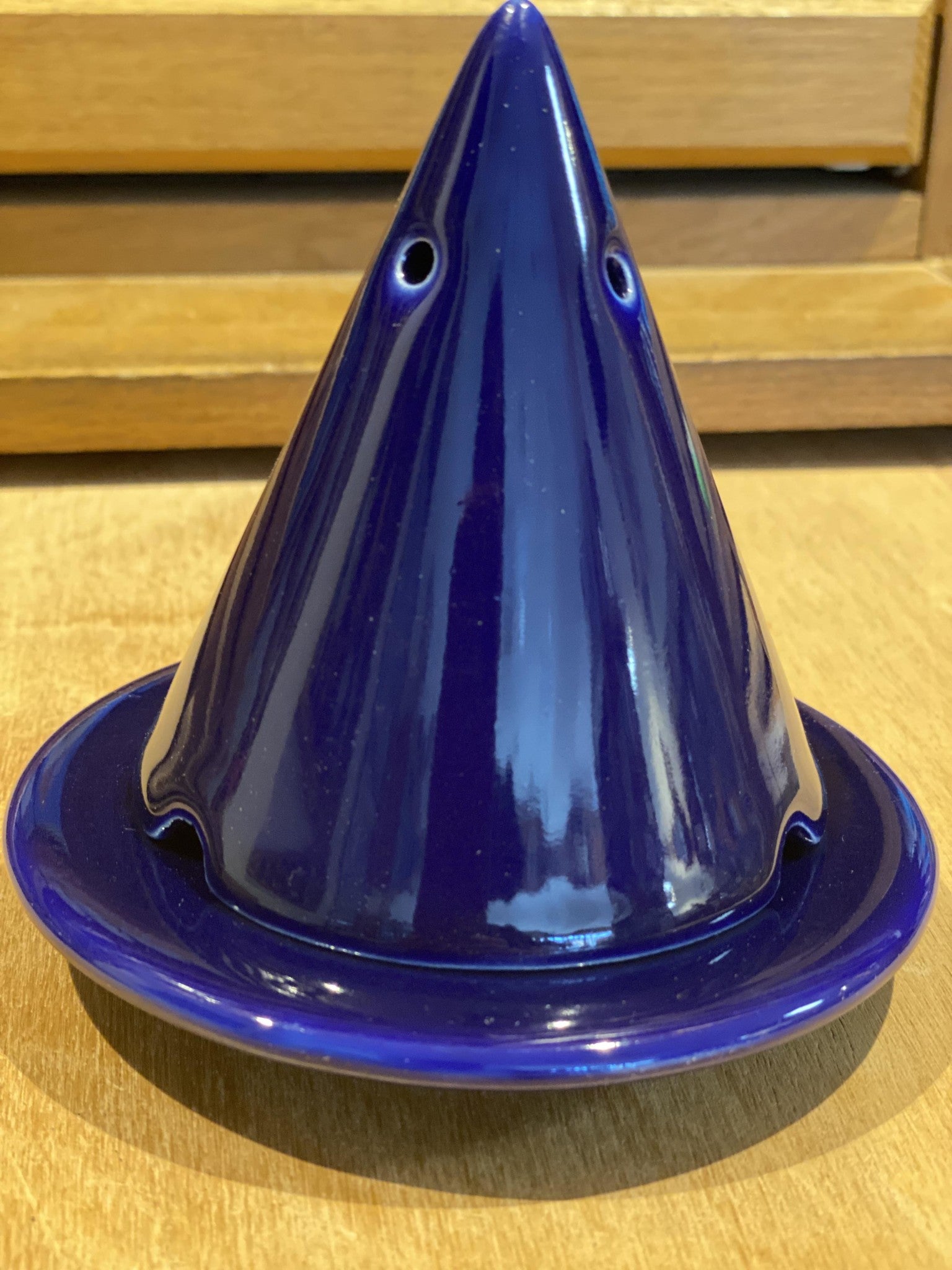 lampe diffusion poudre encens cade merlin bleu nuit