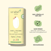 Soin en poudre 2 en 1 BIO