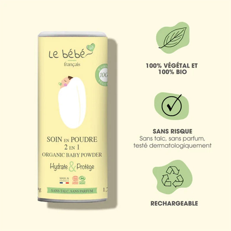 Soin en poudre 2 en 1 BIO