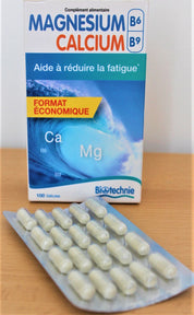 Magnésium Calcium Vitamines B6 et B9