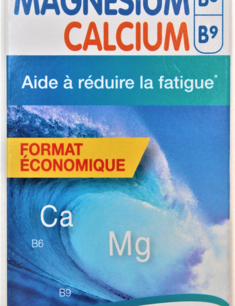 Magnésium Calcium B6 B9 Biotechnie