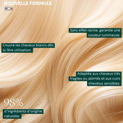 Teinture aux plantes Martine Mahé n°8 Blond clair