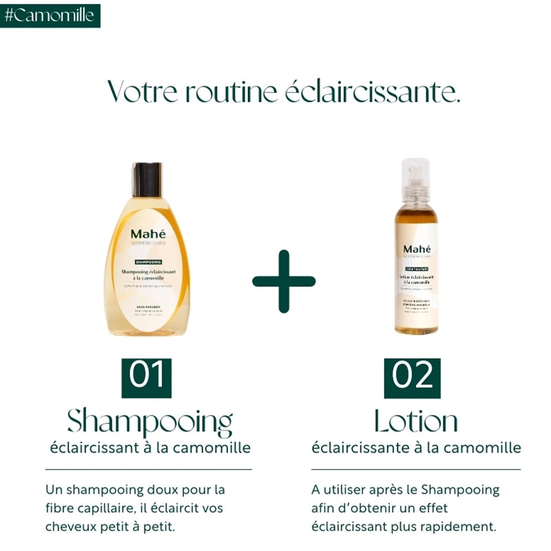 Shampooing à la camomille