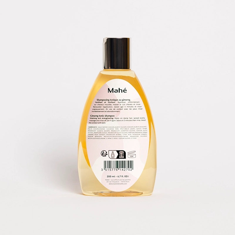 Shampooing tonique au Ginseng