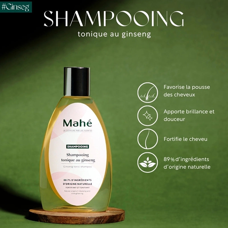 Shampooing tonique au Ginseng