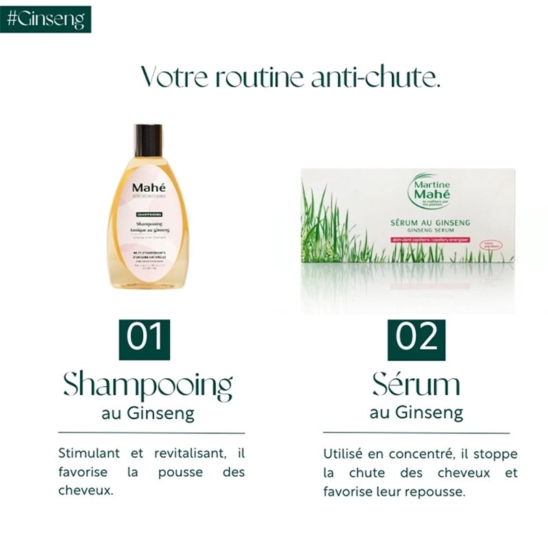 Shampooing tonique au Ginseng