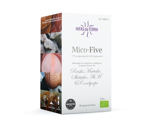 Mico Five BIO (Reishi, Maitake, Shiitake, Champignon du soleil et Chaga)