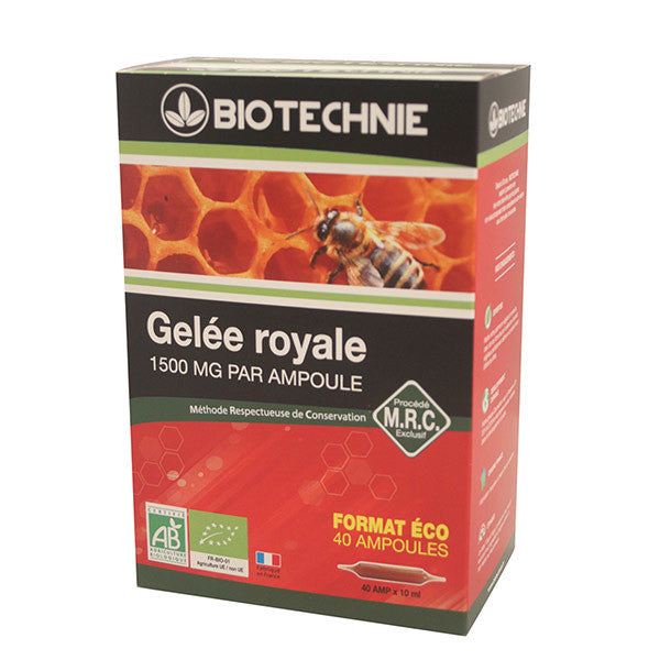 Doublez vos Bienfaits avec notre Pack de Deux Boîtes d'Ampoules Concentrées à la Gelée Royale BIO