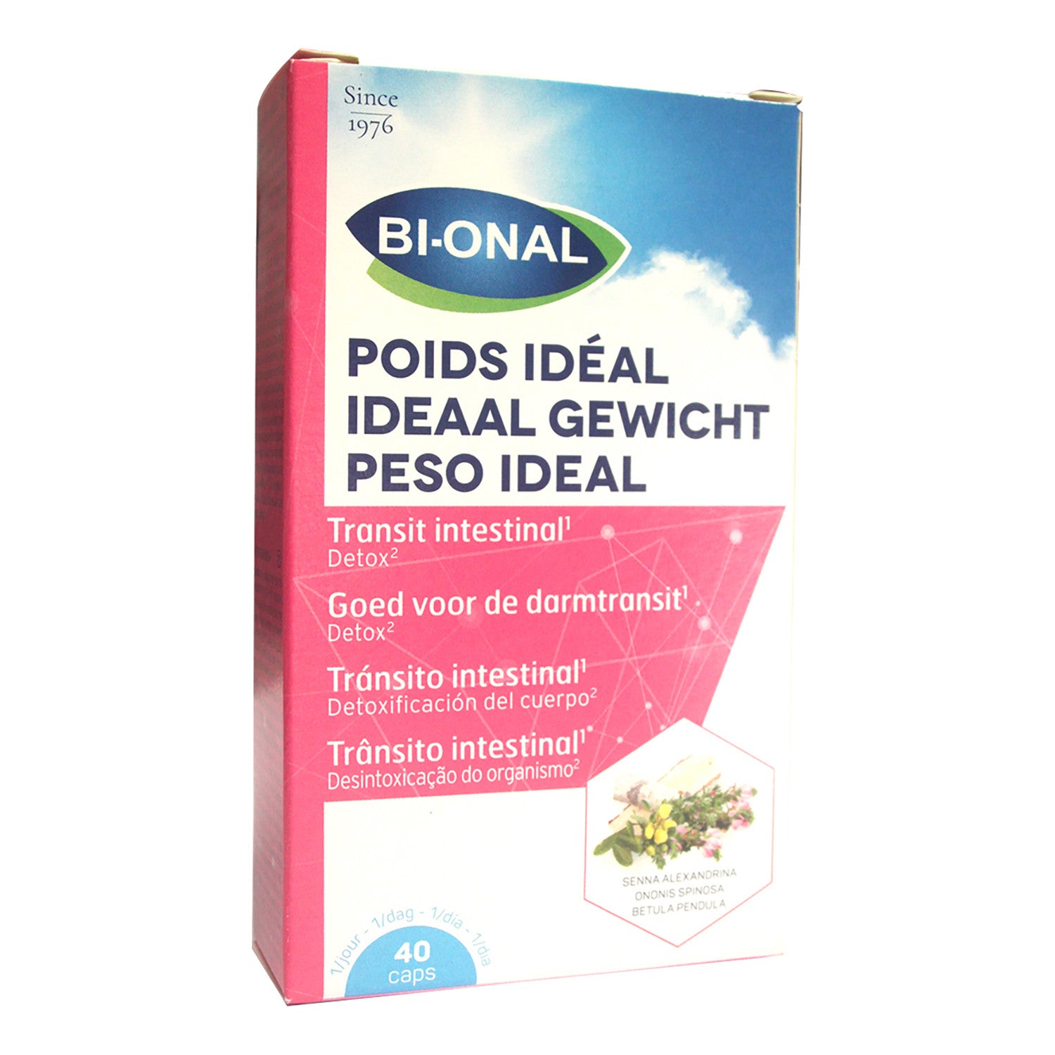 poids idéal 40 capsules BIONAL