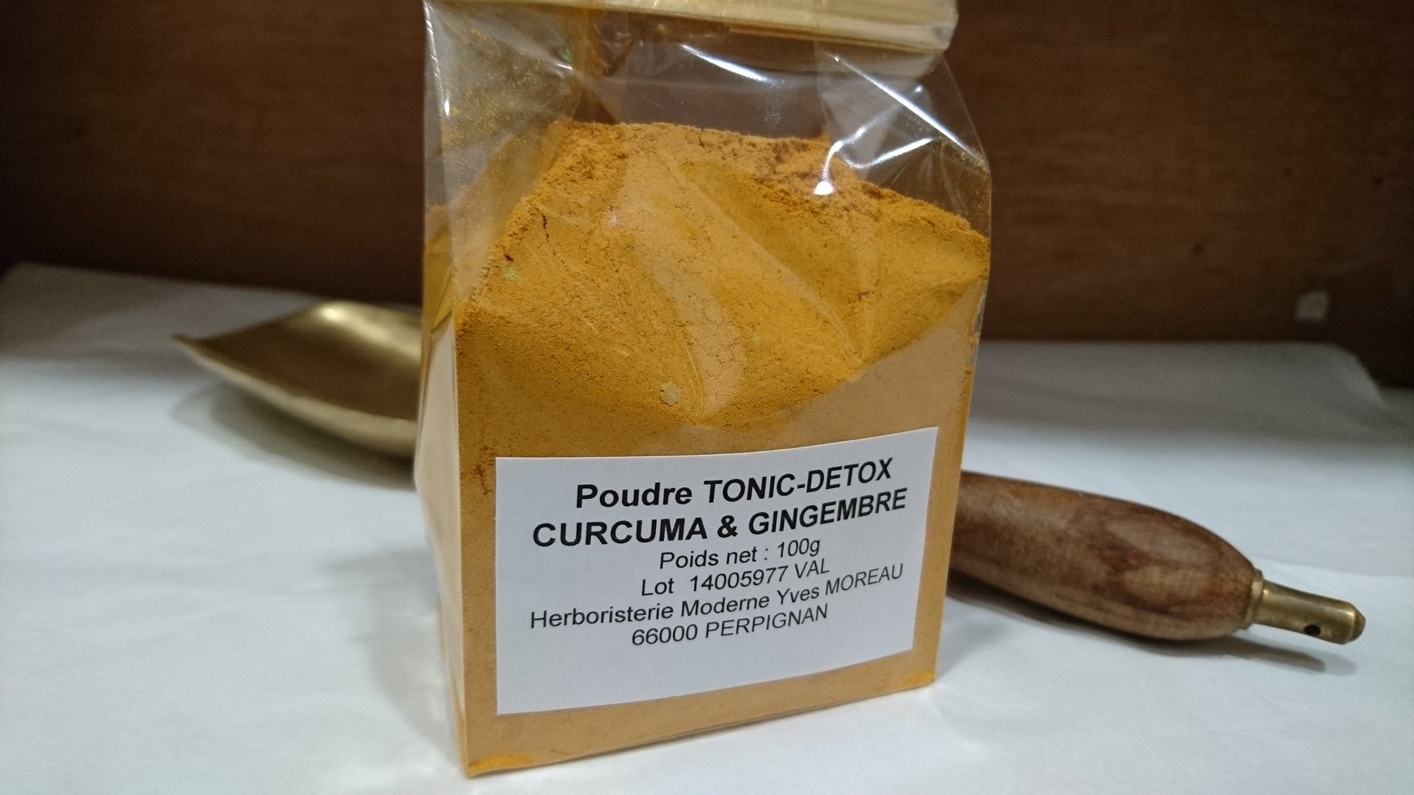 POUDRE TONIC DETOX CURCUMA GINGEMBRE