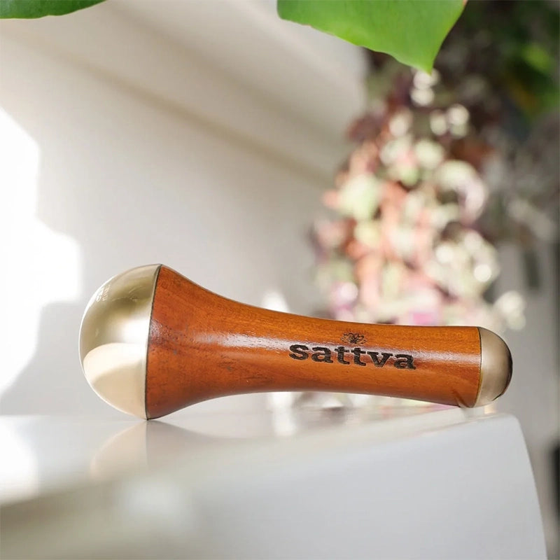 Kansa Wand – Baguette ayurvédique de massage visage et corps