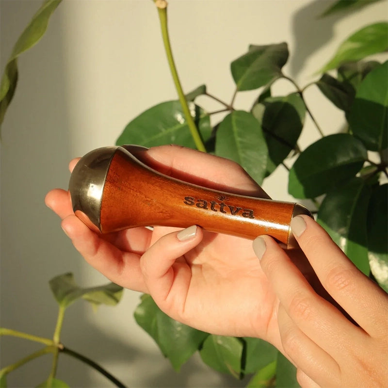 Kansa Wand – Baguette ayurvédique de massage visage et corps