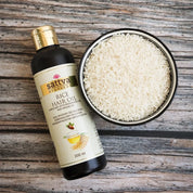 Huile de riz pour cheveux