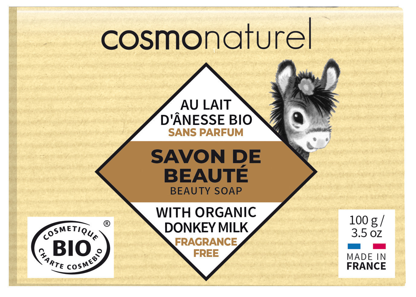 Savon de beauté - Au lait d'ânesse BIO