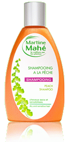 Shampooing à la Pêche - Cheveux secs