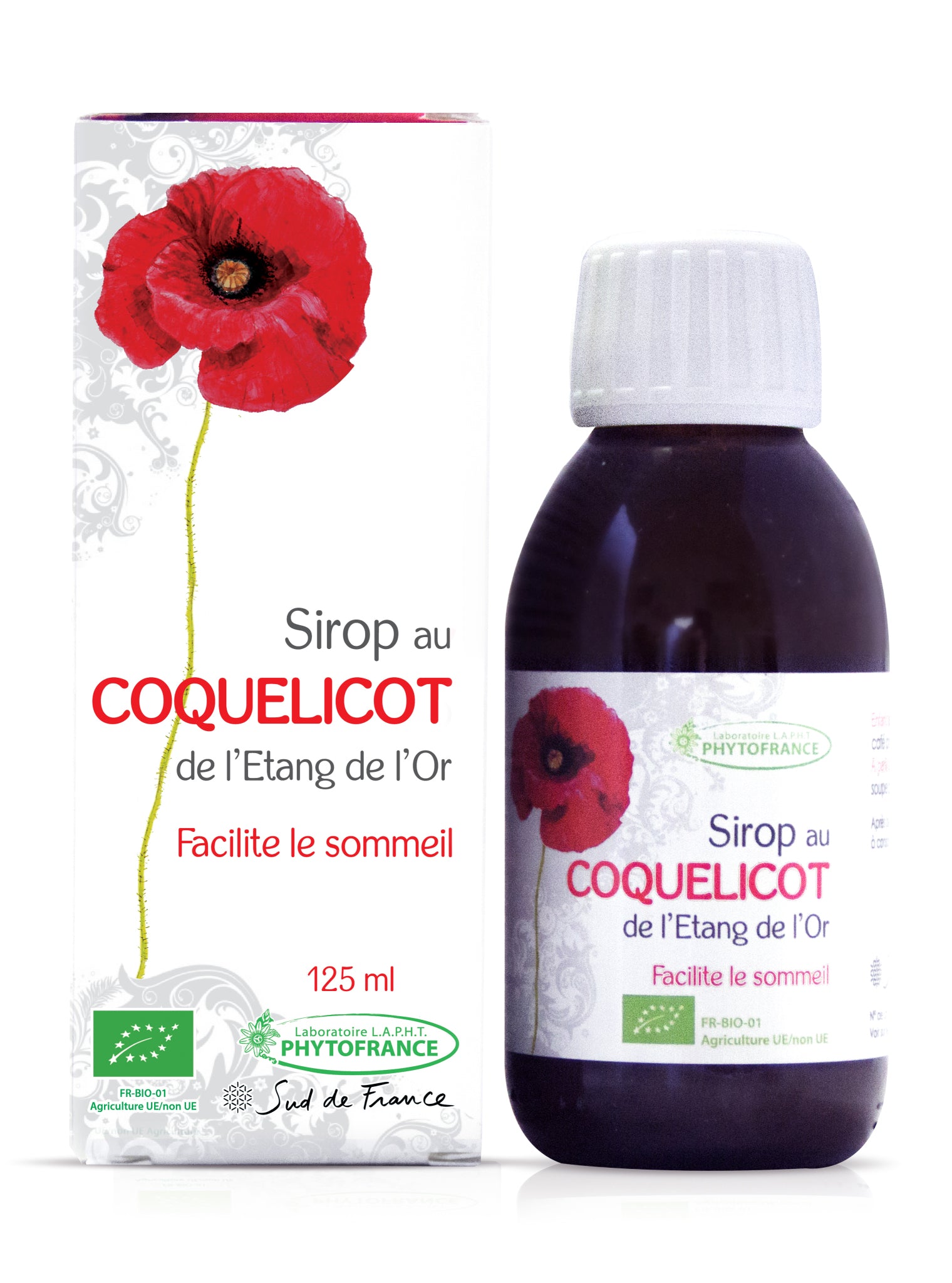 sirop coquelicot BIO - phytofrance