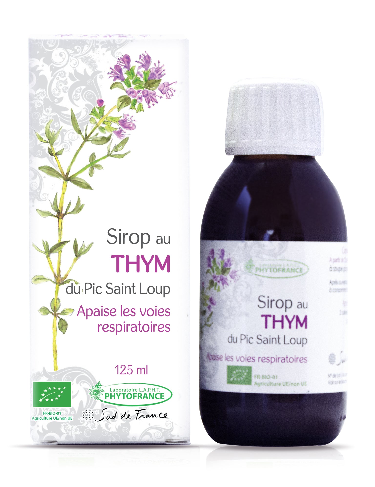 sirop thym BIO - phytofrance