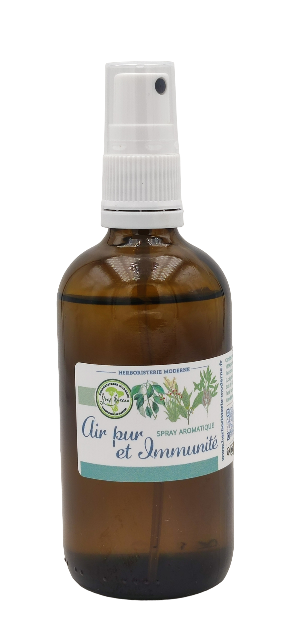 Spray aromatique Air pur et immunité - Huiles essentielles