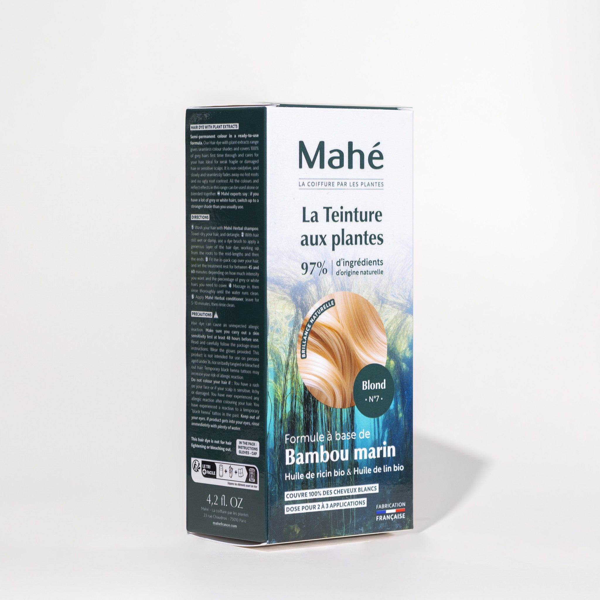 Teinture aux plantes Martine Mahé n°7 Blond