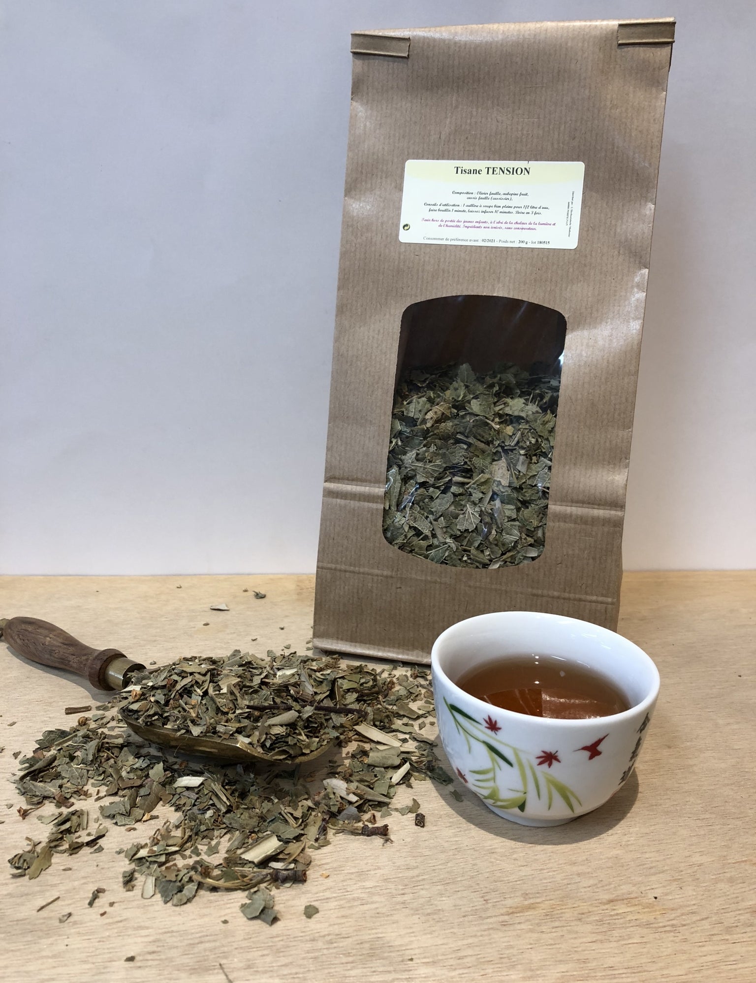 tension tisane infusion