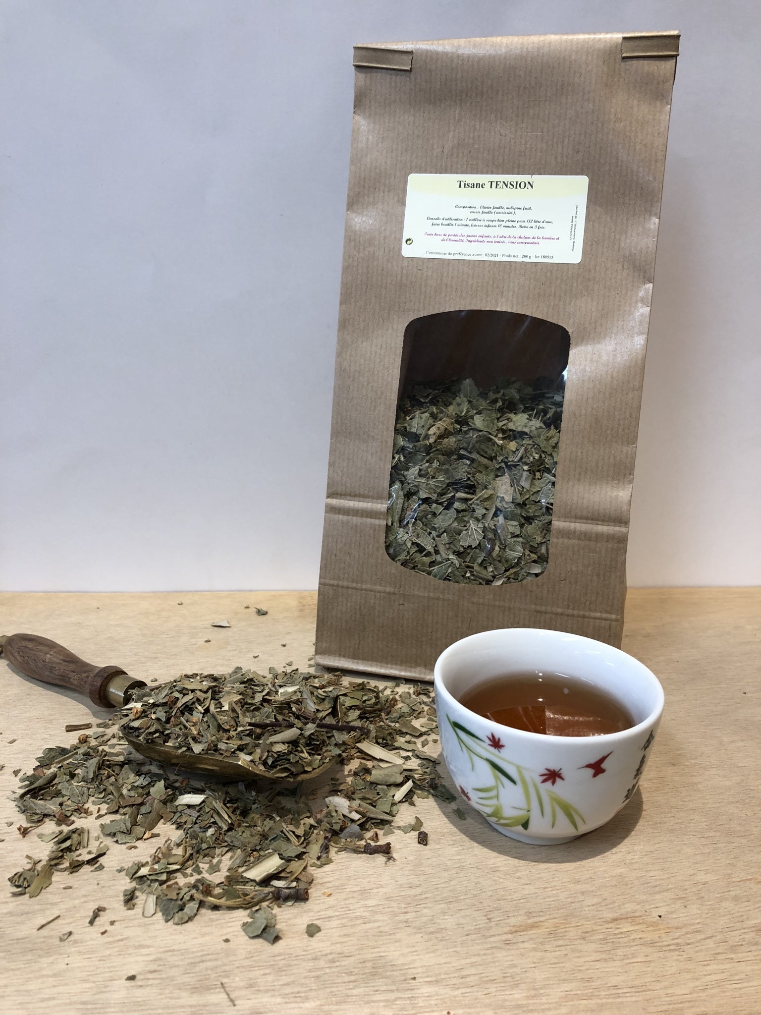 tension tisane infusion