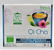 thé qi cha défenses naturelles 18 infusettes