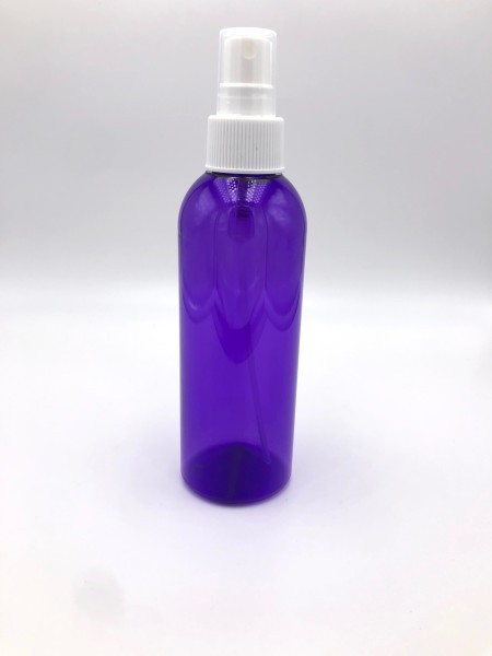 Flacon verre violet avec pompe, 50ml